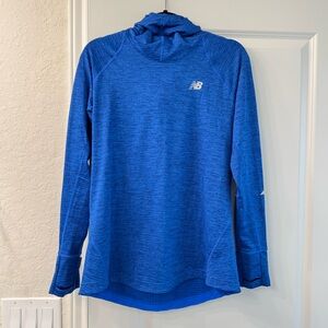 New Balance Blue Long Sleeve Hoodie